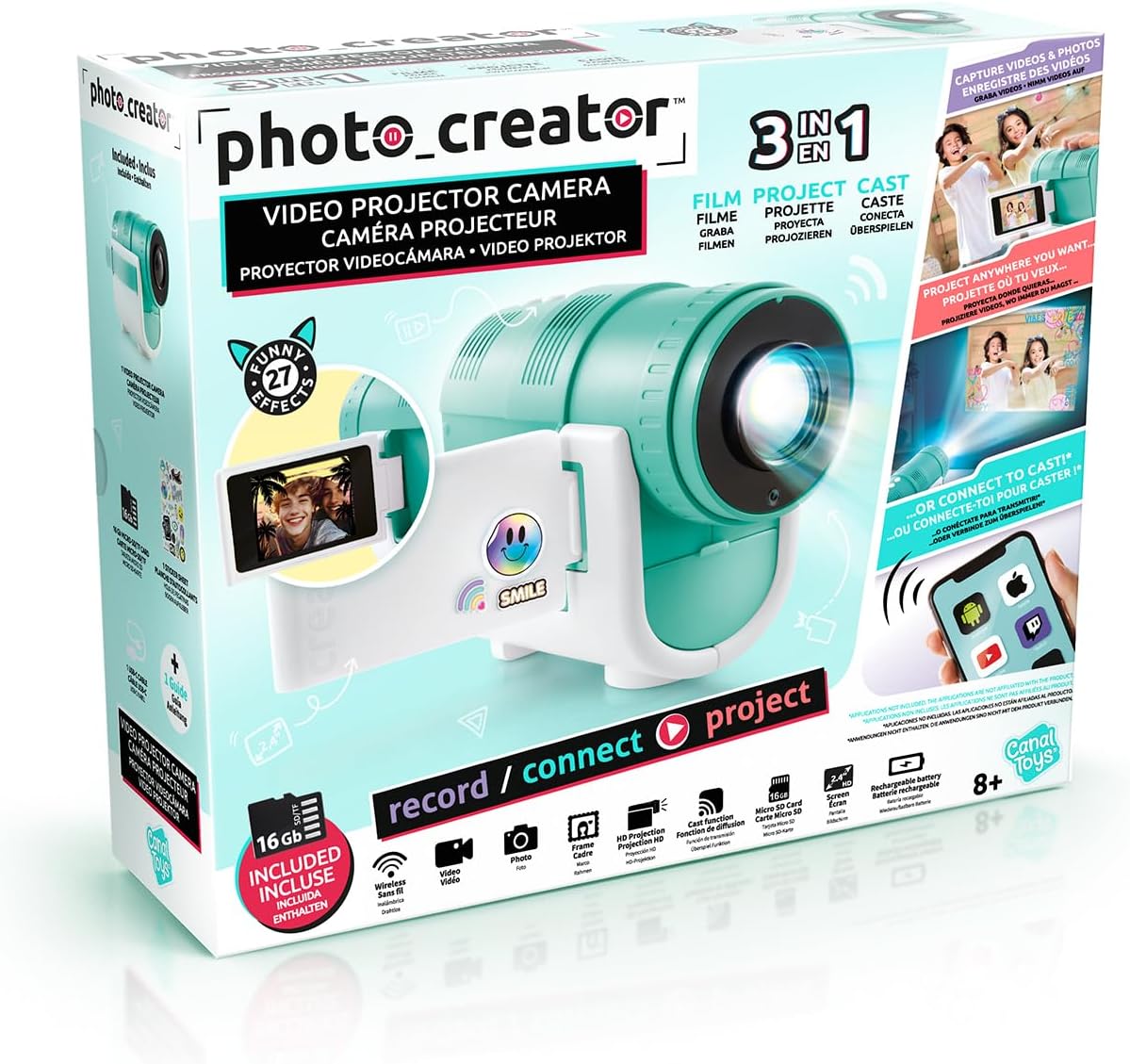 Canal Toys : La Caméra Projecteur Magique pour Enfants - 27 Effets à Découvrir !