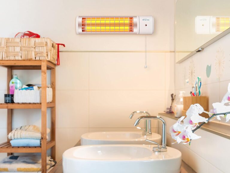 Chauffez votre Salle de Bain : La Poêle à Quartz PURLINE à 1200W