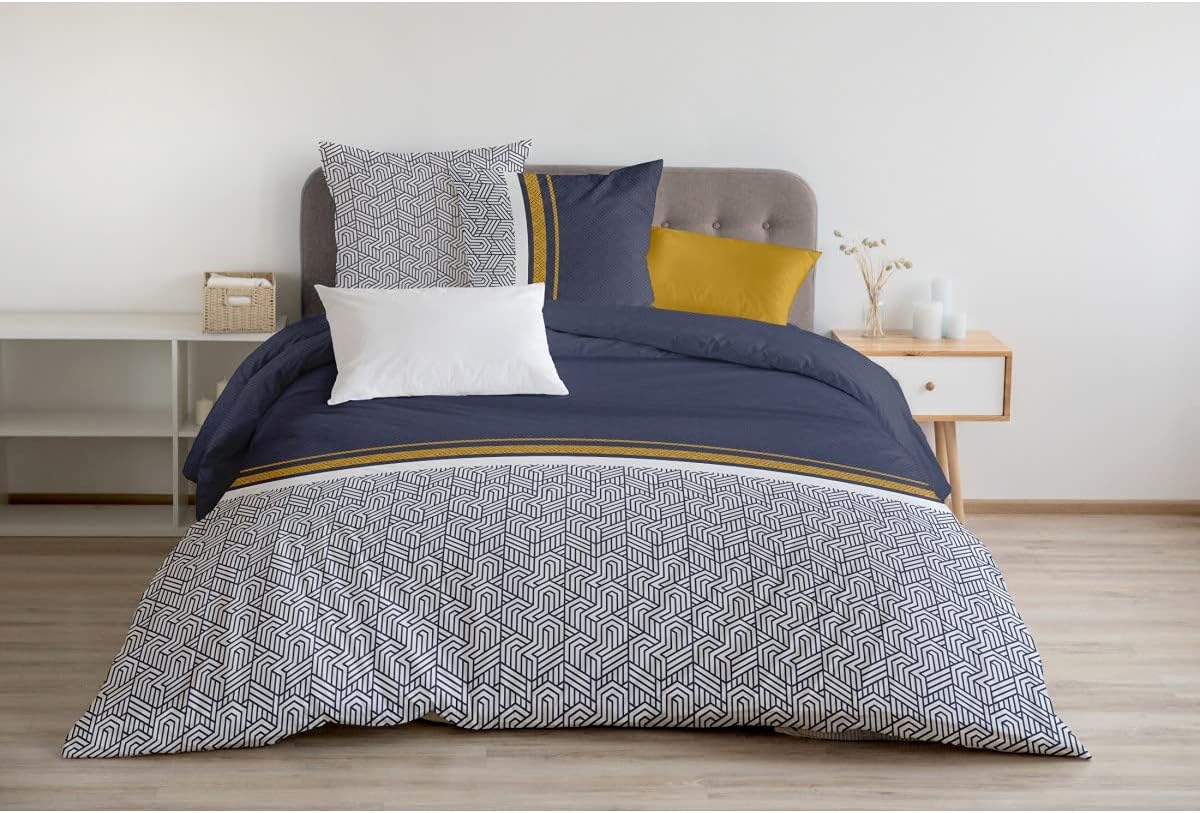 Cocooning Chic : La Parure de Couette 240x260 en Coton qui Va Réveiller Votre Chambre!
