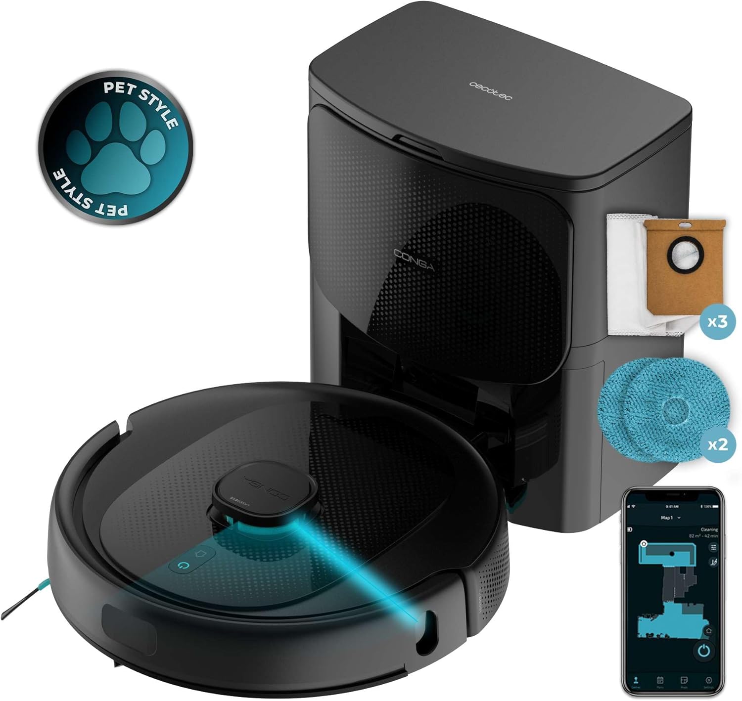 Conga 9590 : Le Robot Aspirateur Ultime Qui Fait Briller Votre Maison