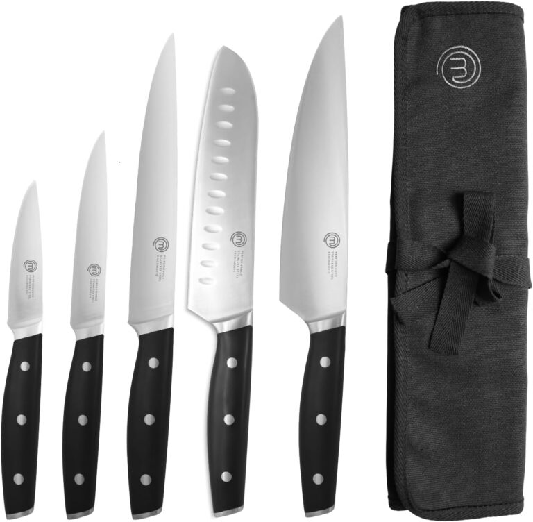 Cuisinez Comme un Pro : Le Set de Couteaux MasterChef en Acier Inox Renversant!