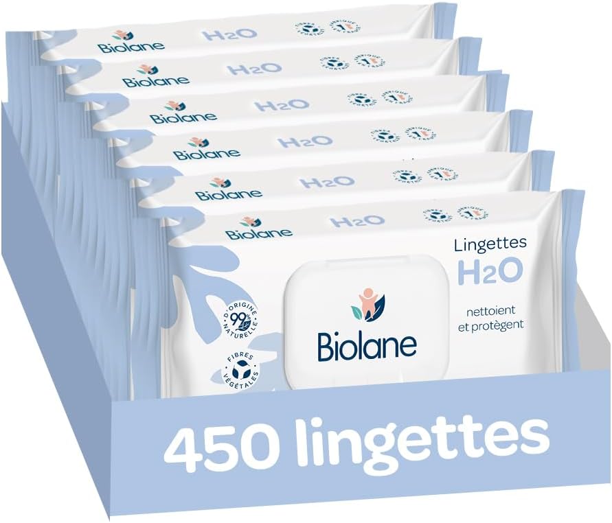 Des Lingettes Bébé de Qualité : 450 Nettoyages Doux et Efficaces !