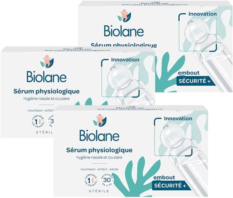 Dites Adieu aux Titres de Bébés : Le Meilleur Sérum Physiologique BIOLANE à Essayer!