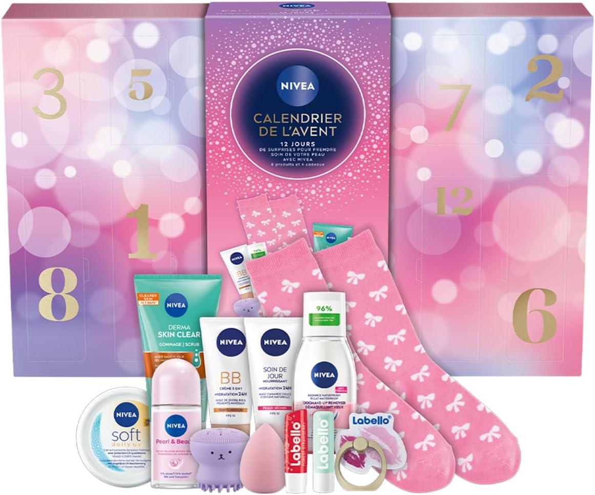 Dévoile le Meilleur de la Beauté avec le Calendrier de l'Avent NIVEA 2025 !