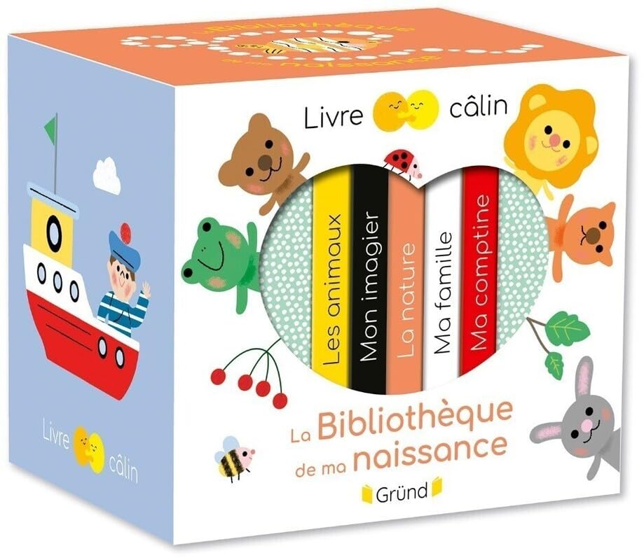 Dévoilez la Magie : La Petite Bibliothèque de Ma Naissance - 5 Albums Éducatifs pour Petits Explorateurs!