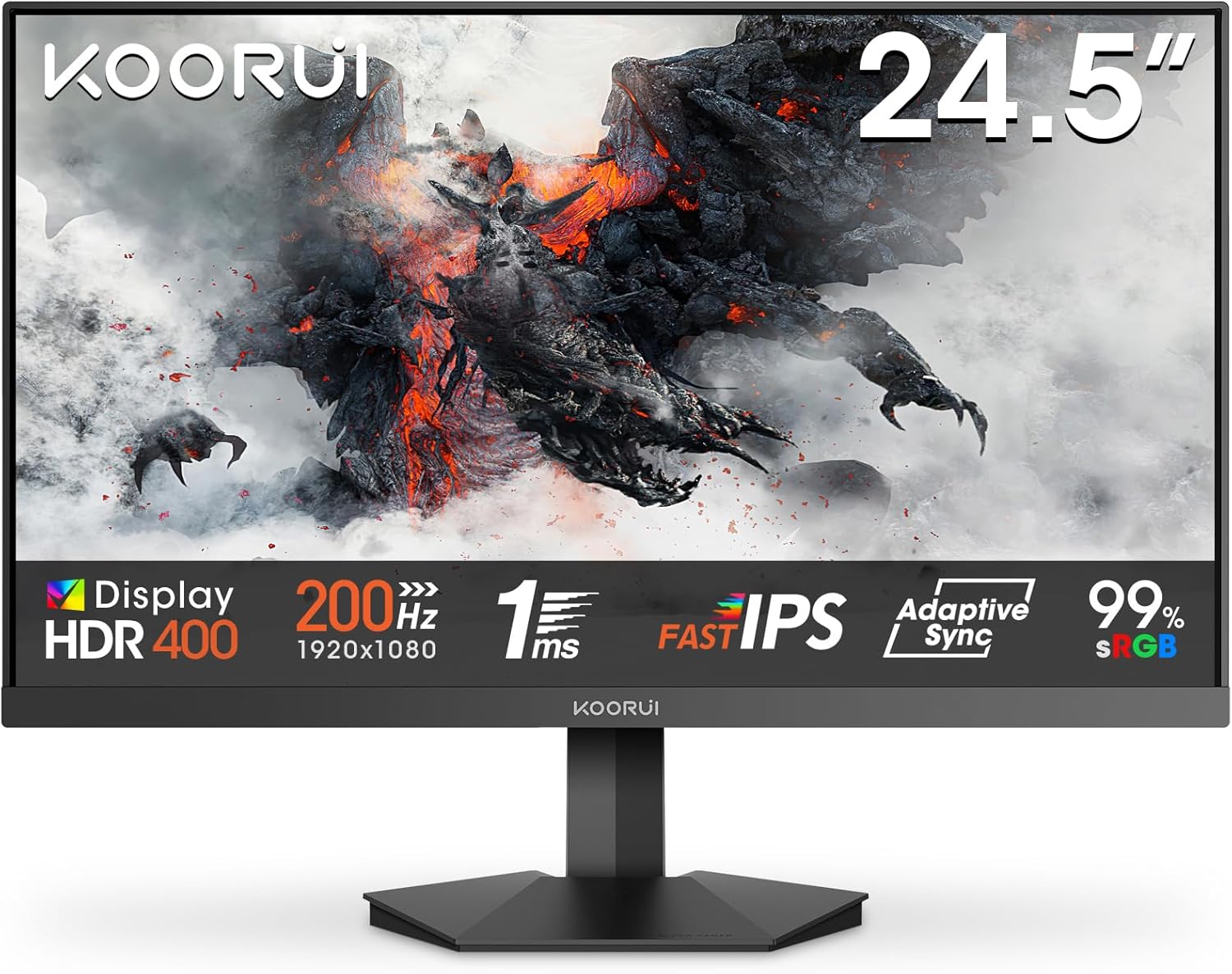 KOORUI G2511P : L'Écran Gamer 200Hz Qui Déchire !