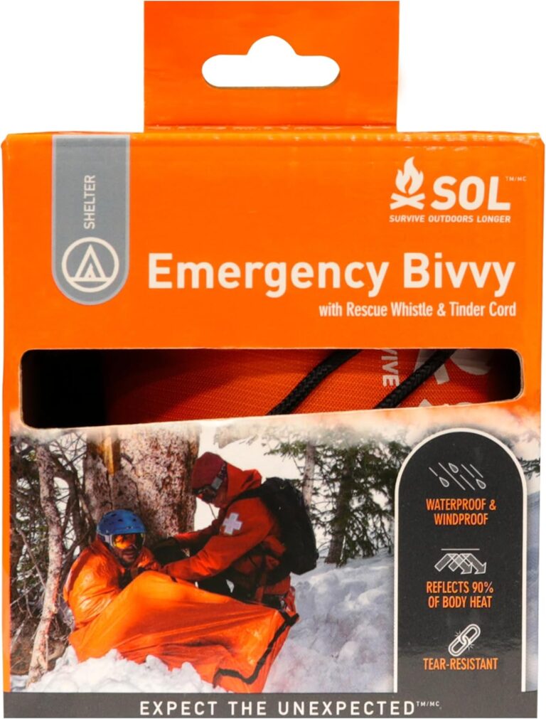 La Bivvy Réflexive S.O.L. : La Meilleure Protection Ultra-Légère en cas d'Urgence!