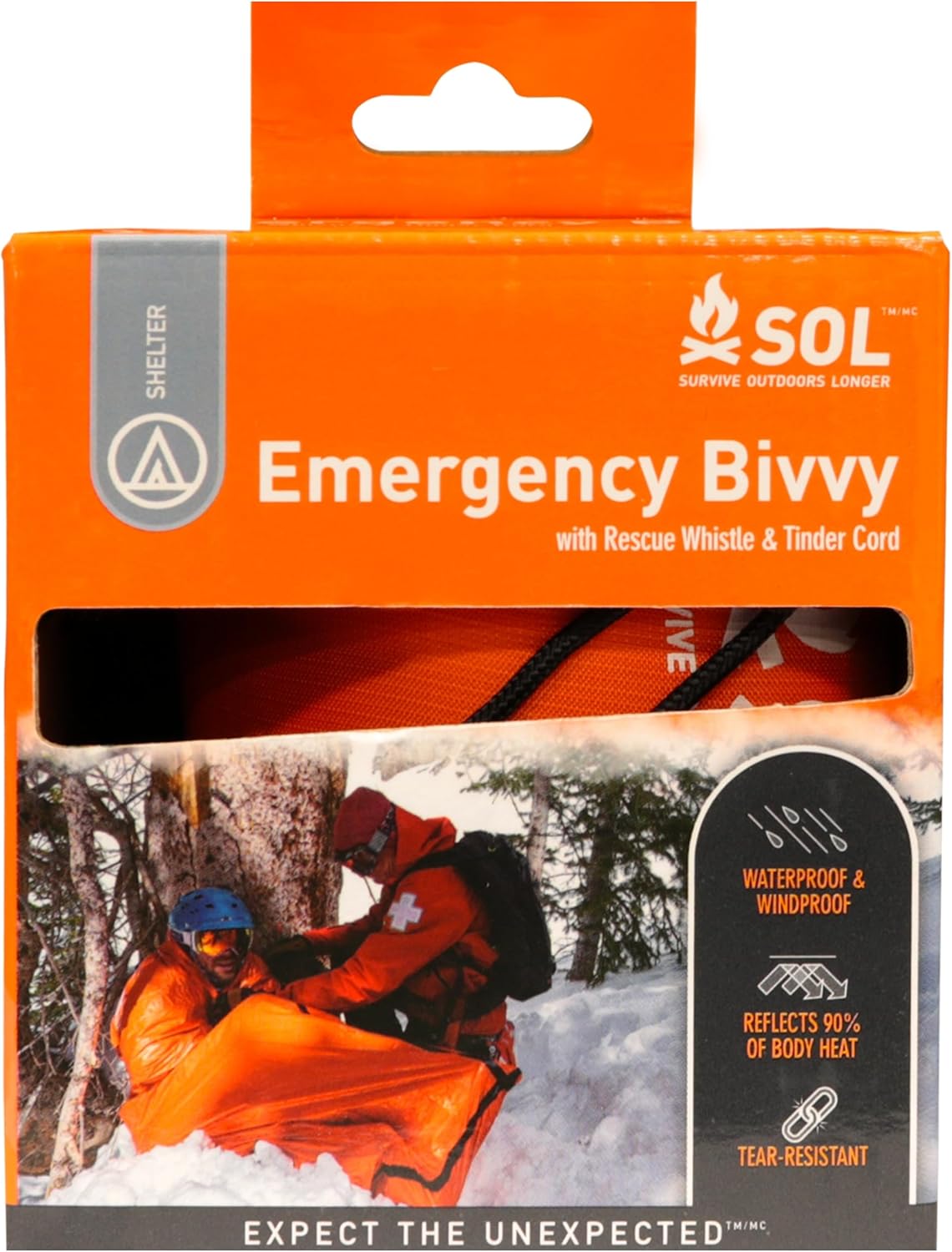 La Bivvy Réflexive S.O.L. : La Meilleure Protection Ultra-Légère en cas d'Urgence!