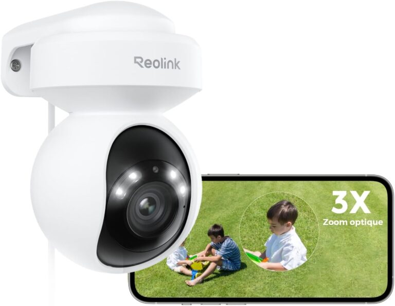 La Meilleure Caméra de Surveillance 4K : Reolink E1 Outdoor Pro, Zoom & Suivi Automatique!