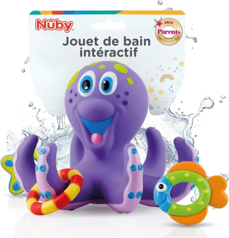 La Meilleure Pieuvre de Bain : Fun et Éducative pour Bébé !