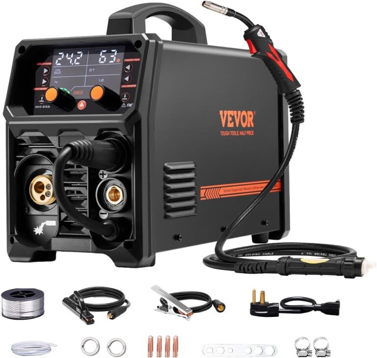 La Meilleure Soudeuse MIG 5 en 1 : VEVOR 250A, Tous les Atouts en Un!