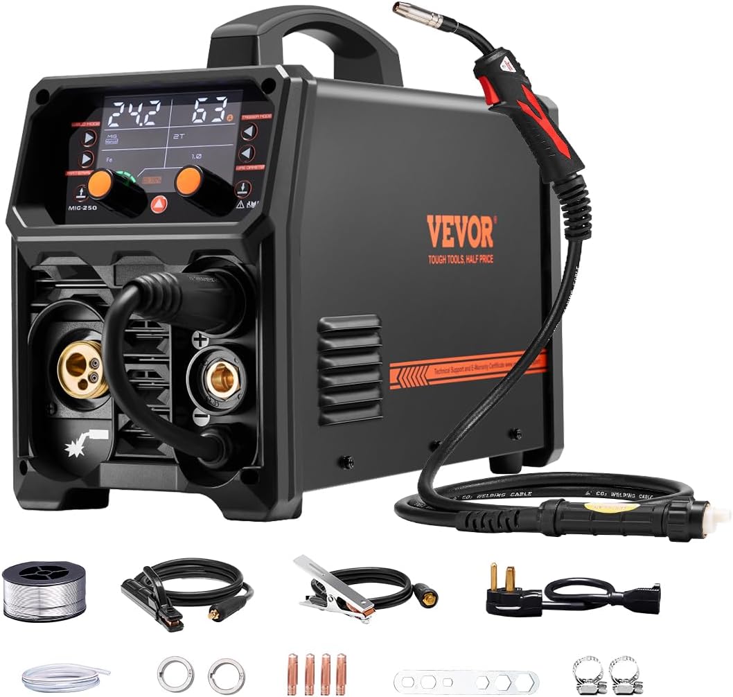 La Meilleure Soudeuse MIG 5 en 1 : VEVOR 250A, Tous les Atouts en Un!