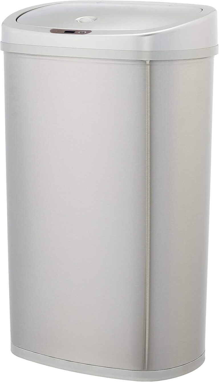 La Poubelle Automatique en Acier Inoxydable : Le Top à 50L pour un Espace Sain!