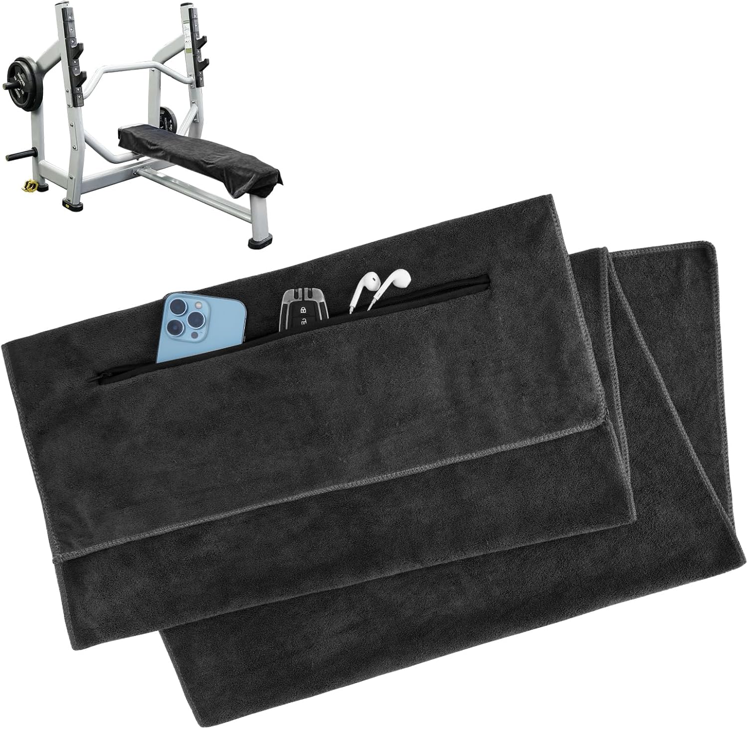 La Serviette de Fitness Indispensable : Léger, Pratique et Stylé !