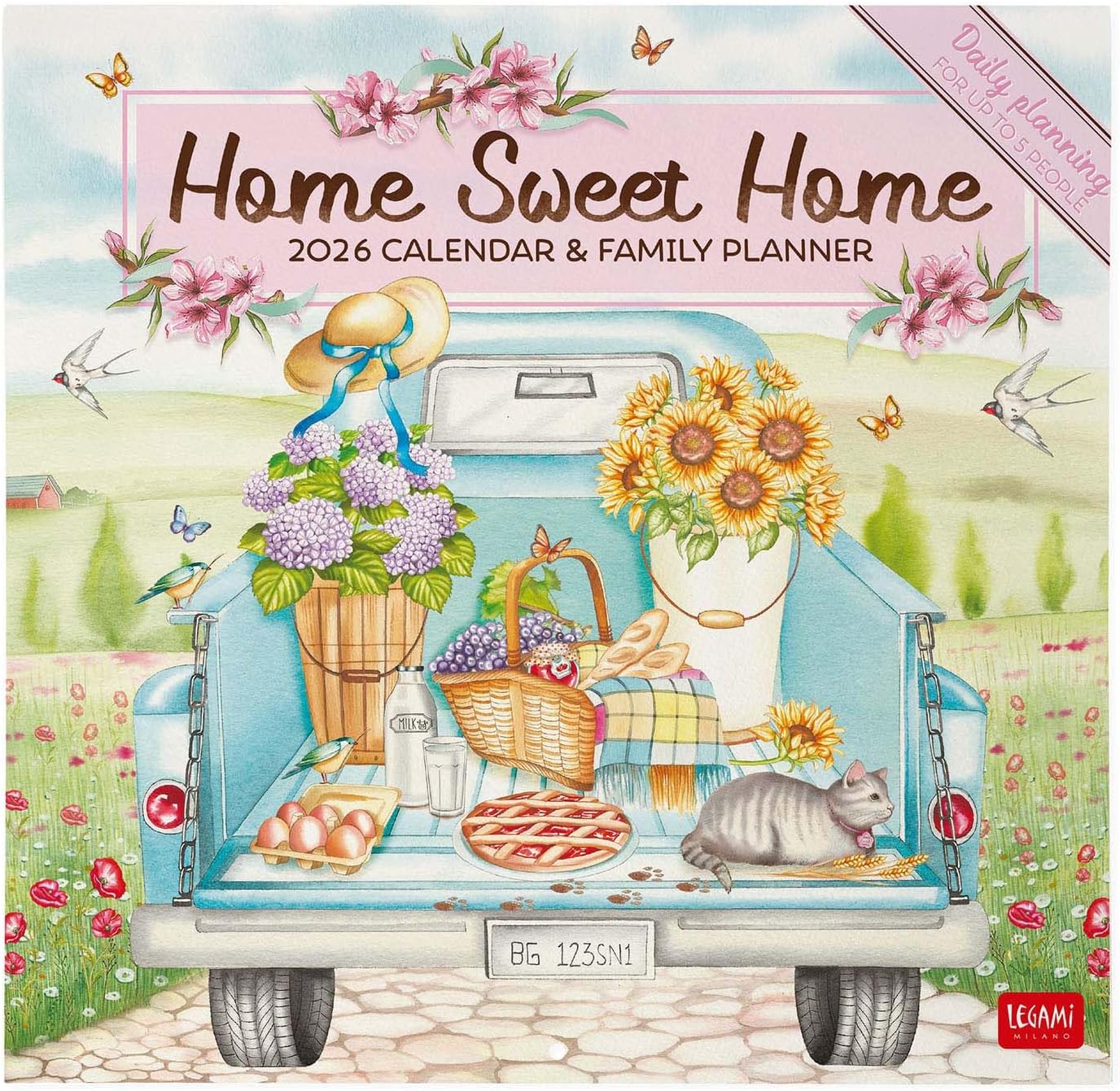 Le Calendrier Mural 2026 : L'Incontournable Home Sweet Home!