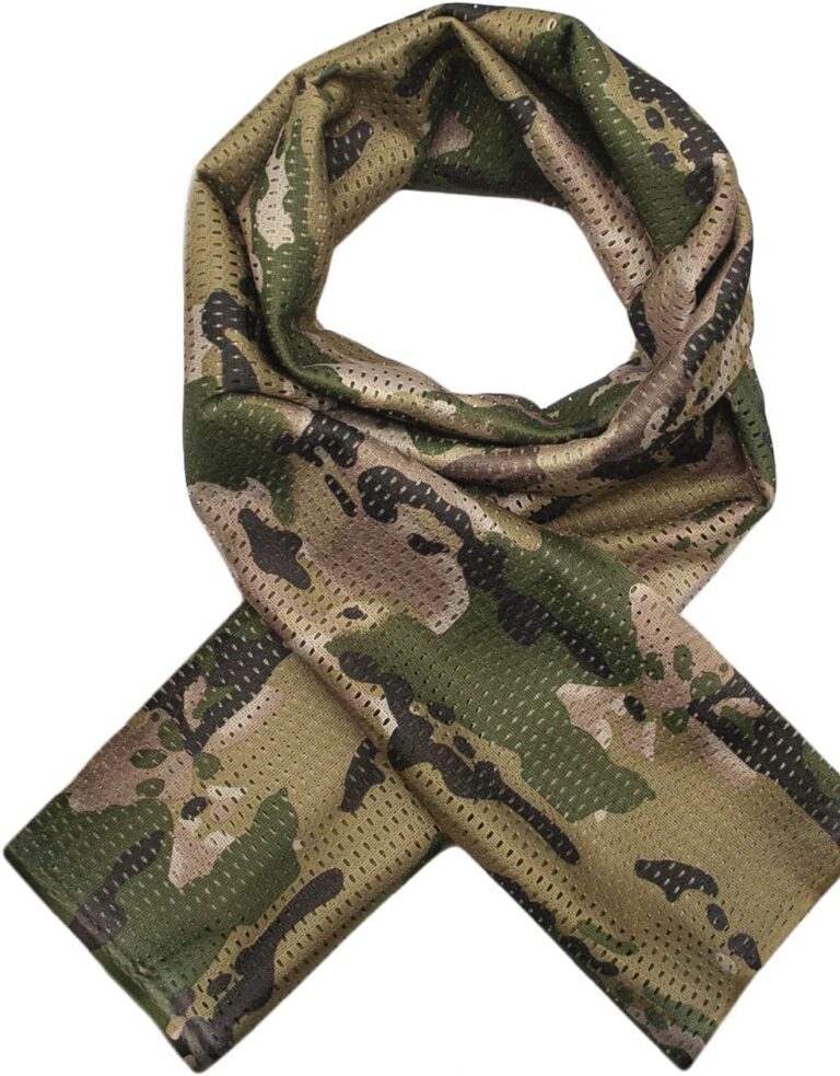 Le Foulard Multifonctionnel Camouflage : Votre Allié Chasse et Pêche !