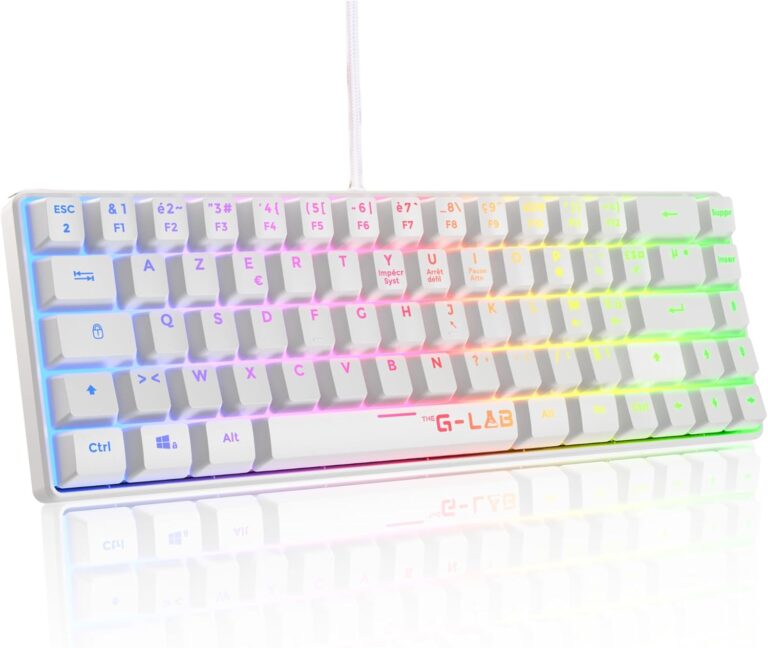 Le G-Lab Keyz Hydrogen : Le Clavier Gamer Compact qui Détonne !