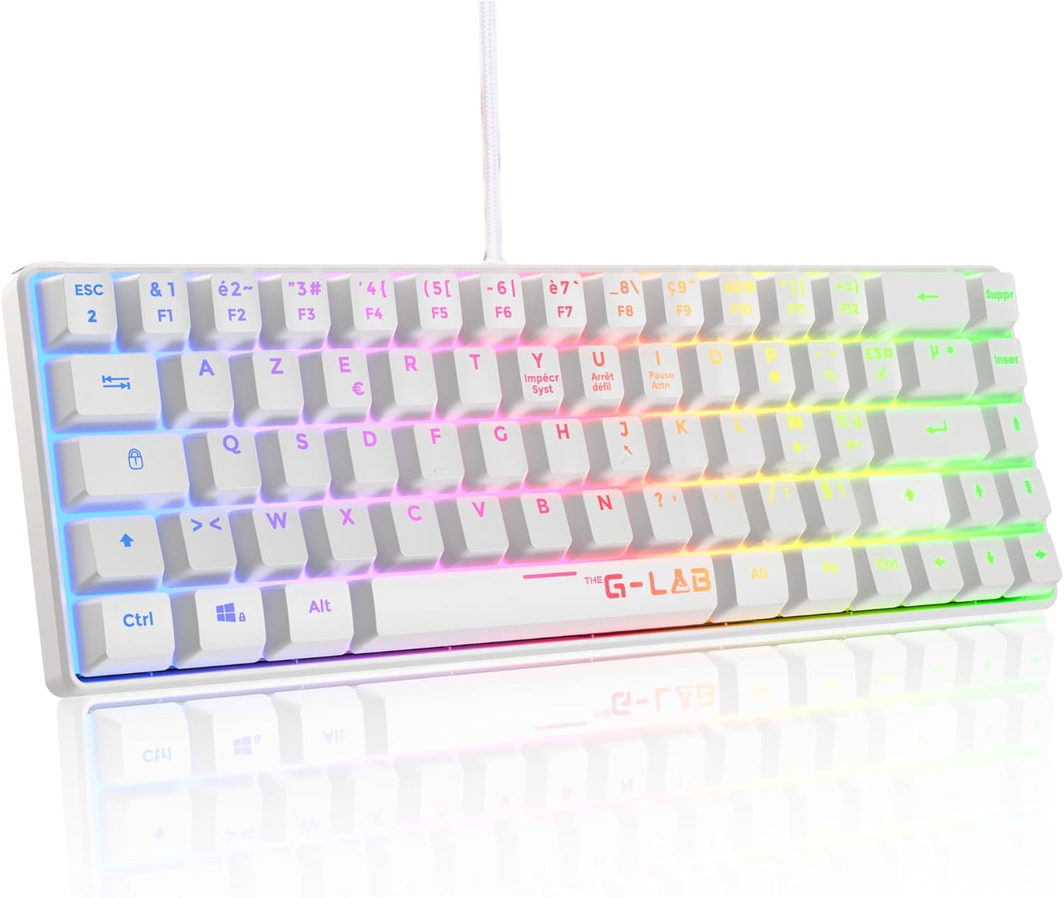 Le G-Lab Keyz Hydrogen : Le Clavier Gamer Compact qui Détonne !