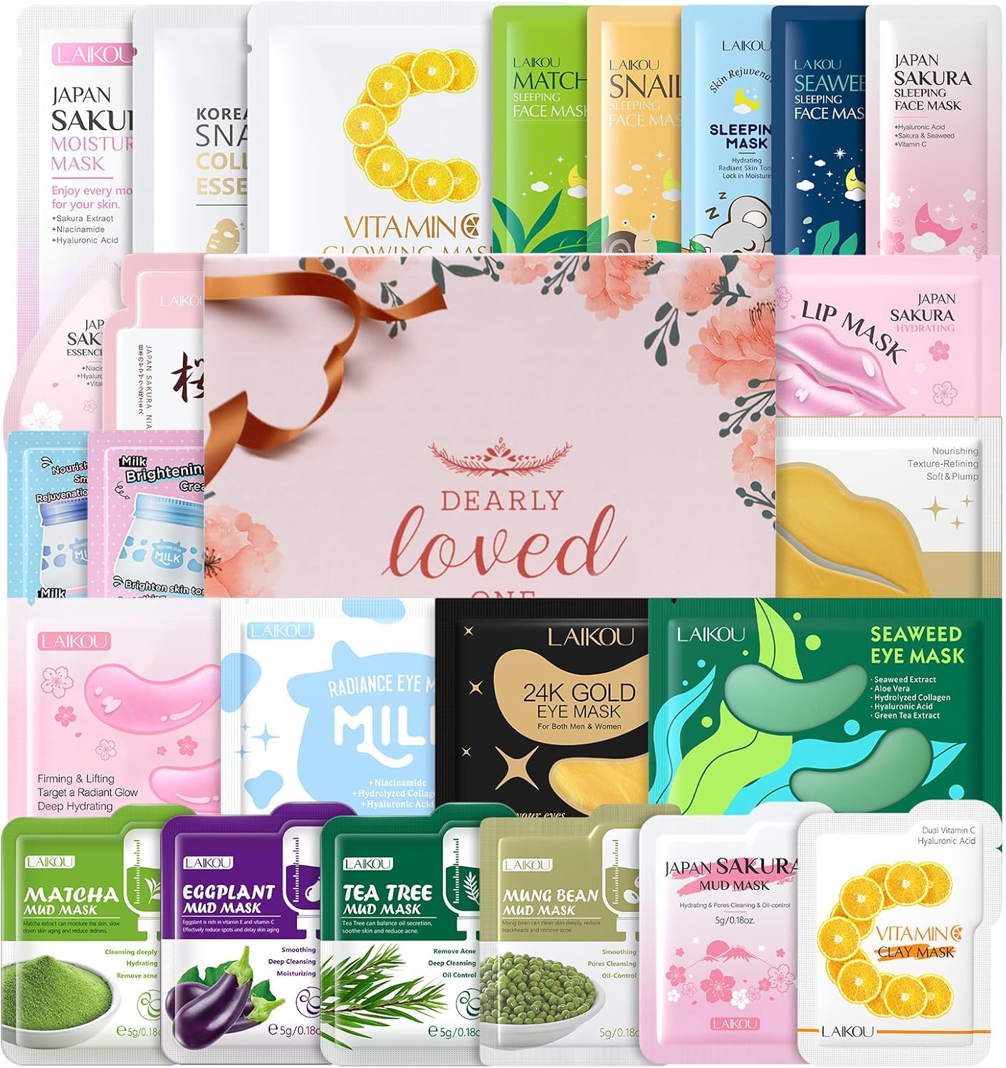 Le Kit Beauté Parfait pour Ados : 24 Pièces de Soin Visage Fun et Efficace !