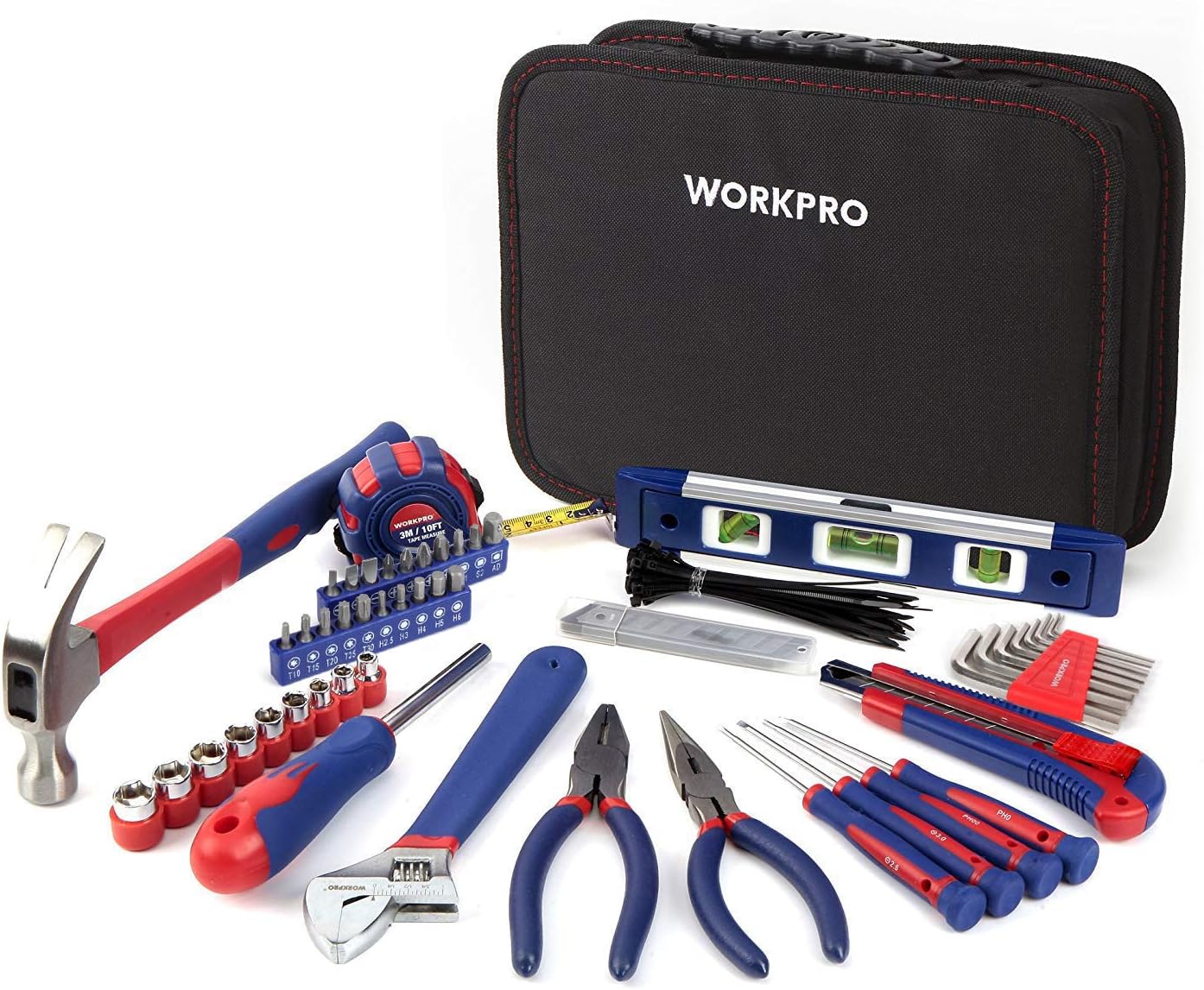Le Kit d'Outils WORKPRO : 100 Pièces pour Briller en Bricolage, Sans Blabla!