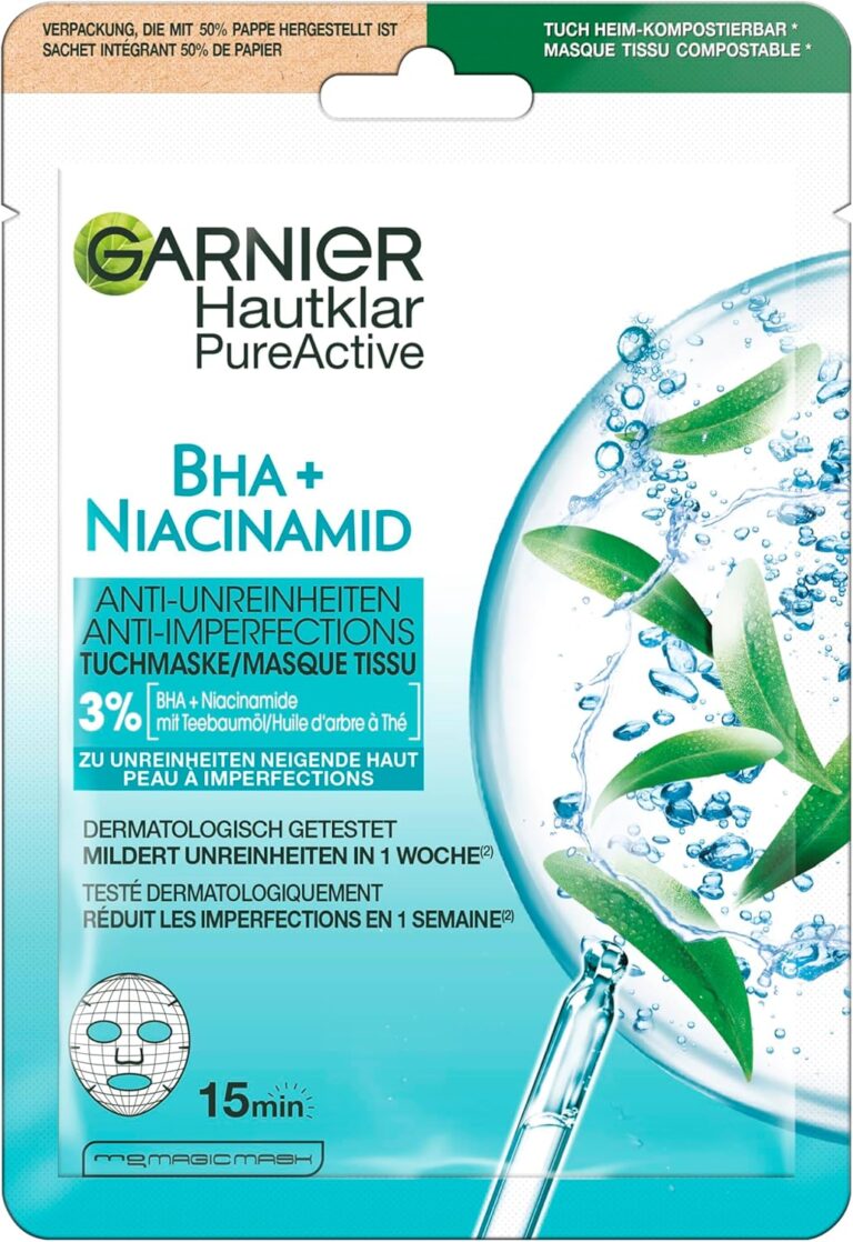 Le Masque Tissu GARNIER : Votre Arme Secrète Contre les Imperfections!