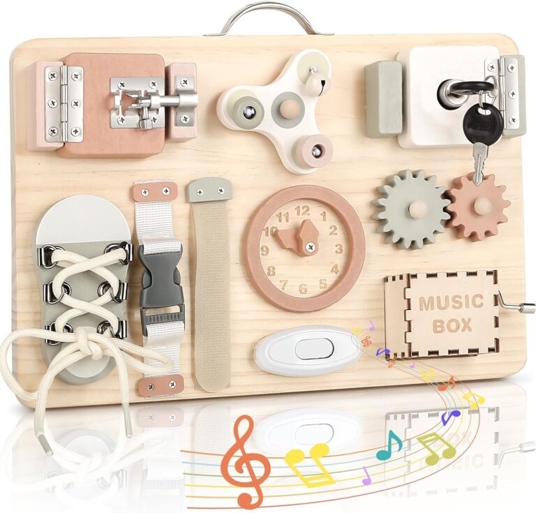 Le Meilleur Busy Board Montessori : Éveil & Fun Assurés pour Bébé!