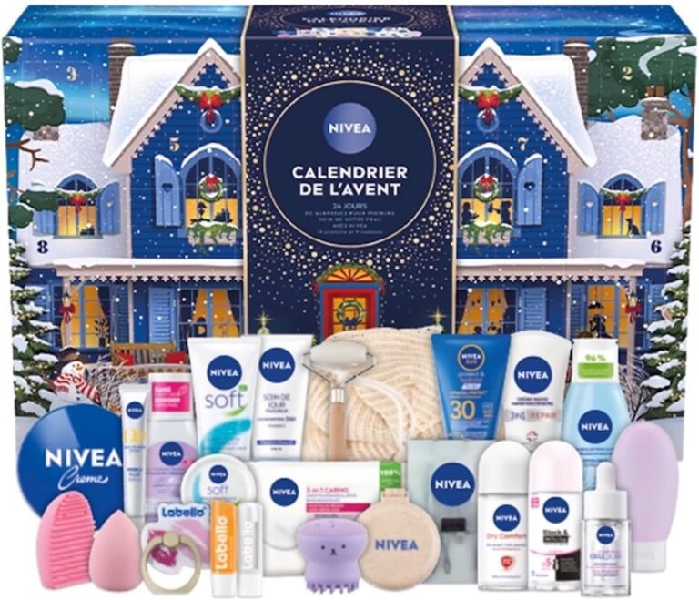Le Meilleur Calendrier de l'Avent Beauté 2025 : NIVEA Enchante Avec 24 Surprises !