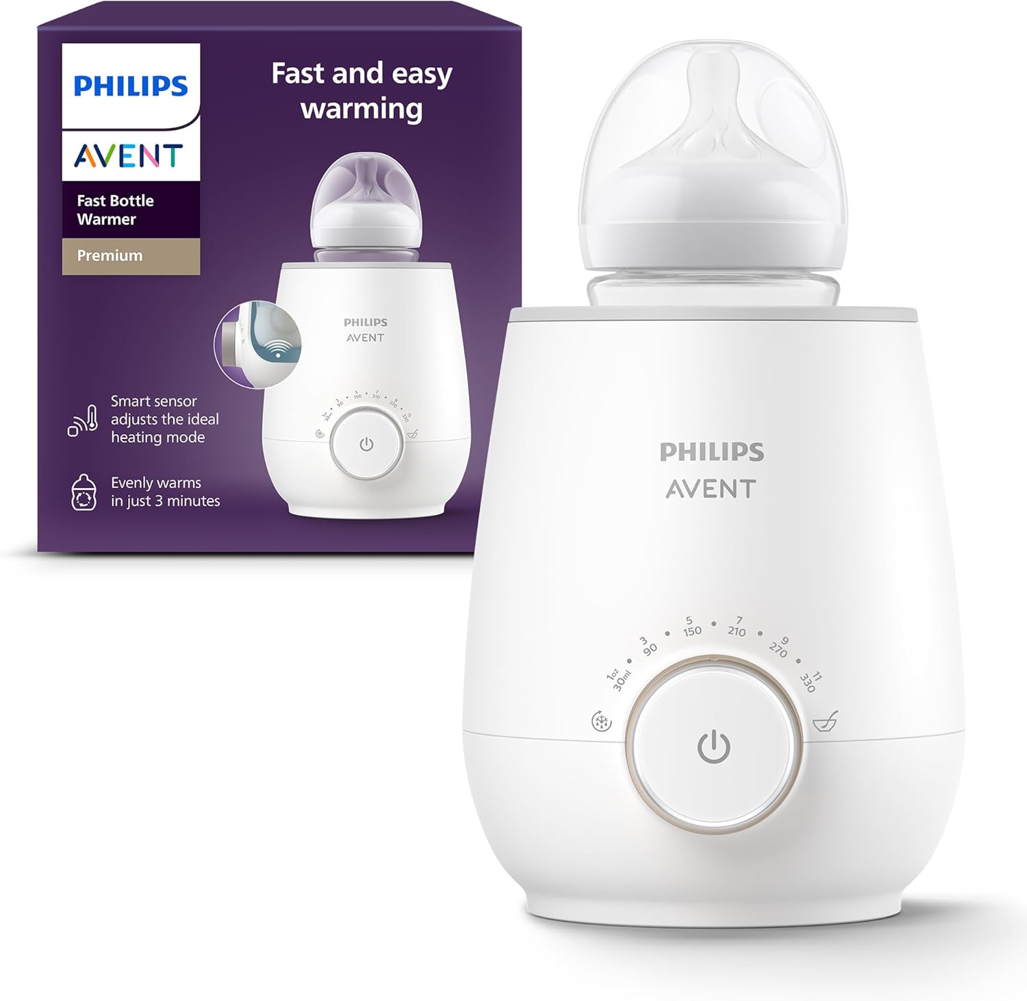 Le Meilleur Chauffe-Biberon : Philips Avent Premium, Rapidité et Sécurité au Rendez-Vous !