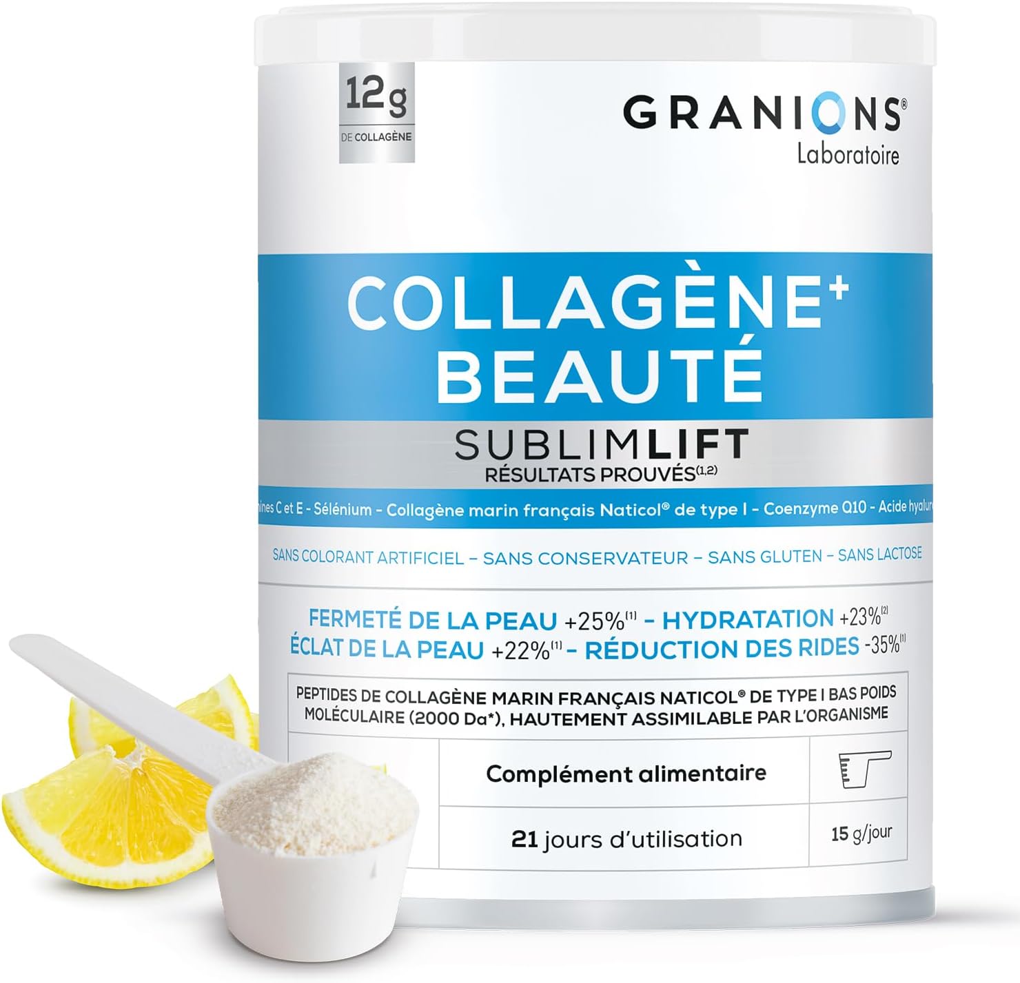 Le meilleur Collagène Marin pour une Beauté Éclatante : Sublimlift de GRANIONS !