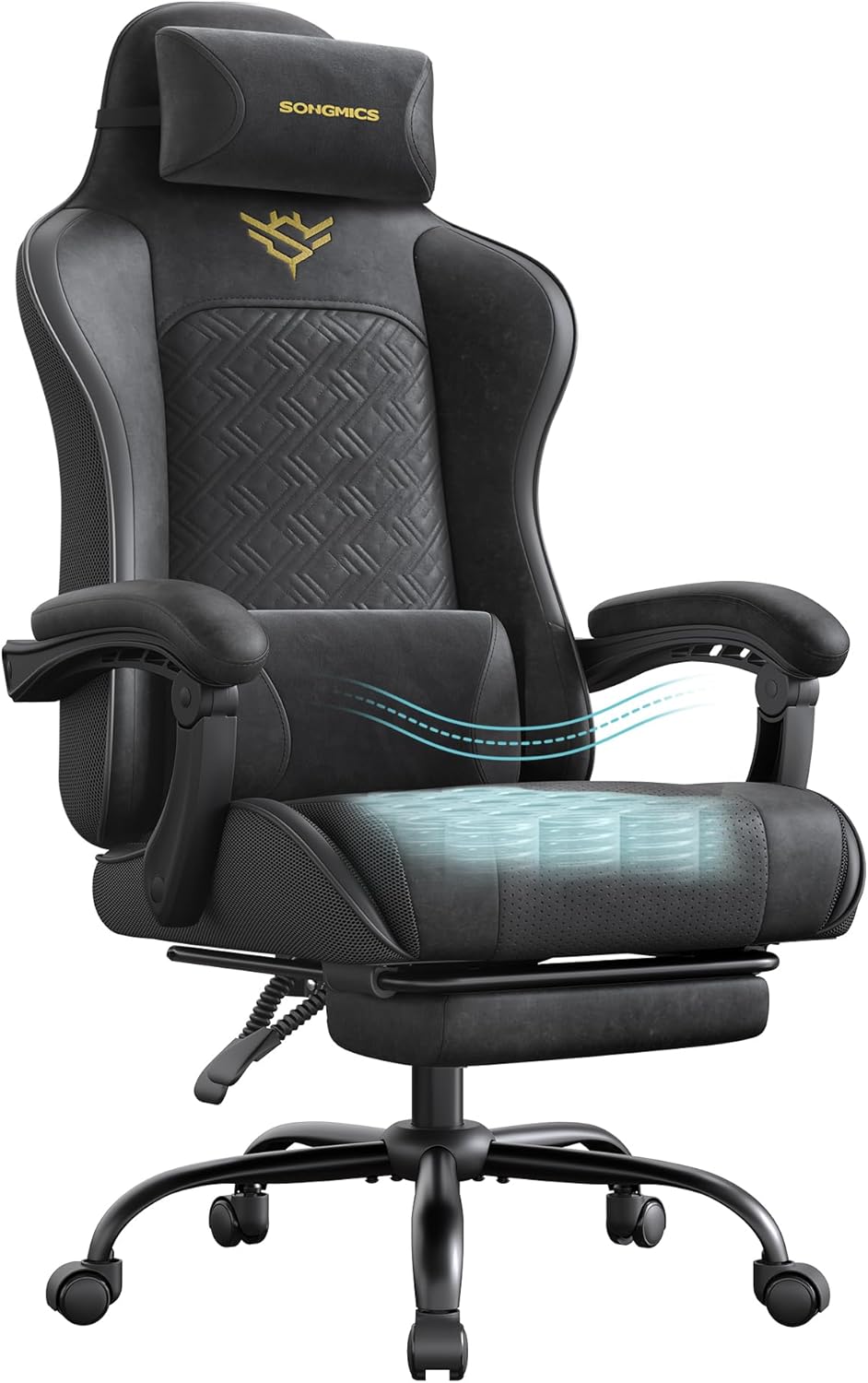 Le Meilleur Fauteuil Gaming : Confort Épicé avec SONGMICS!
