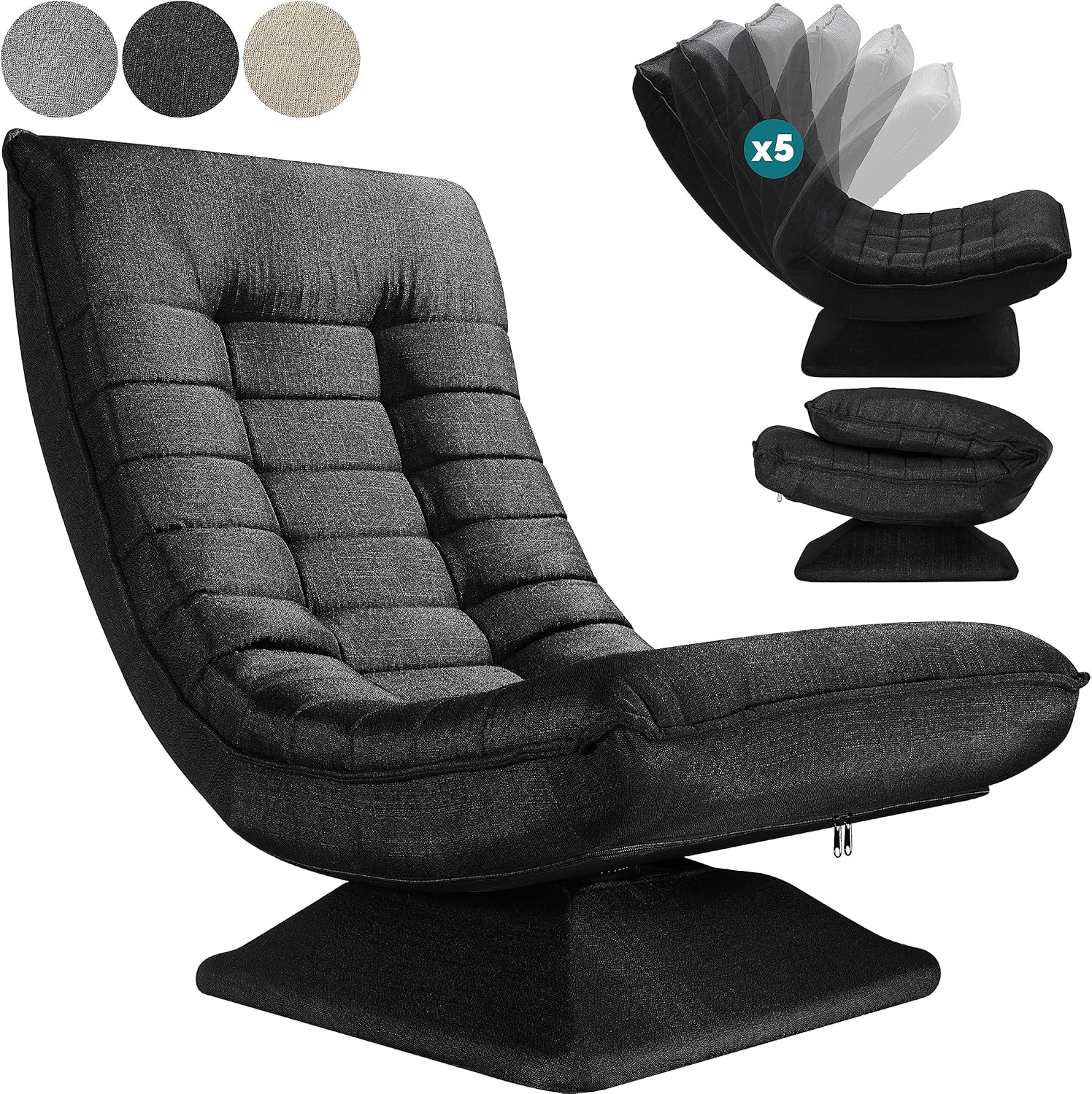 Le Meilleur Fauteuil Tout Confort : Un Siège Gaming Pivotant à 360° pour Détente et Performance