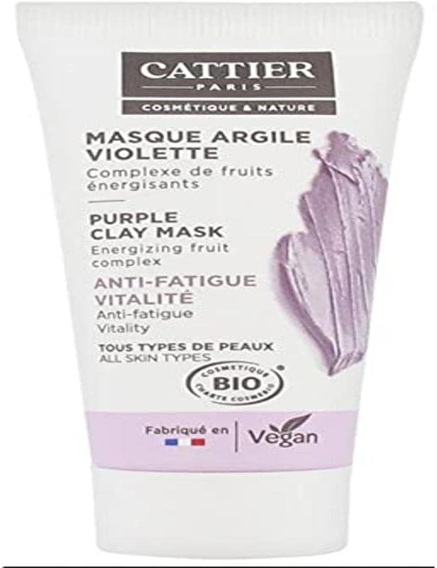 Le Meilleur Masque à l'Argile Violette : Cattier en 30ml à Essayer !