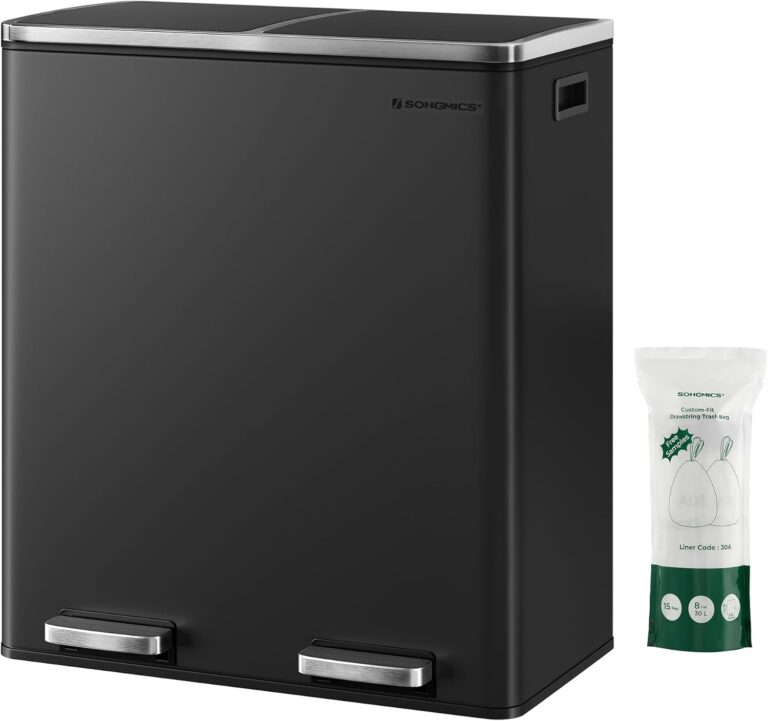 Le Meilleur Poubelle Cuisine Tri Sélectif : Élégance et Pratique avec SONGMICS!