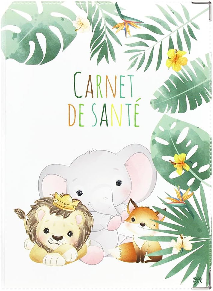 Le Meilleur Protège Carnet de Santé Enfant : Color Pop au Style Safari !