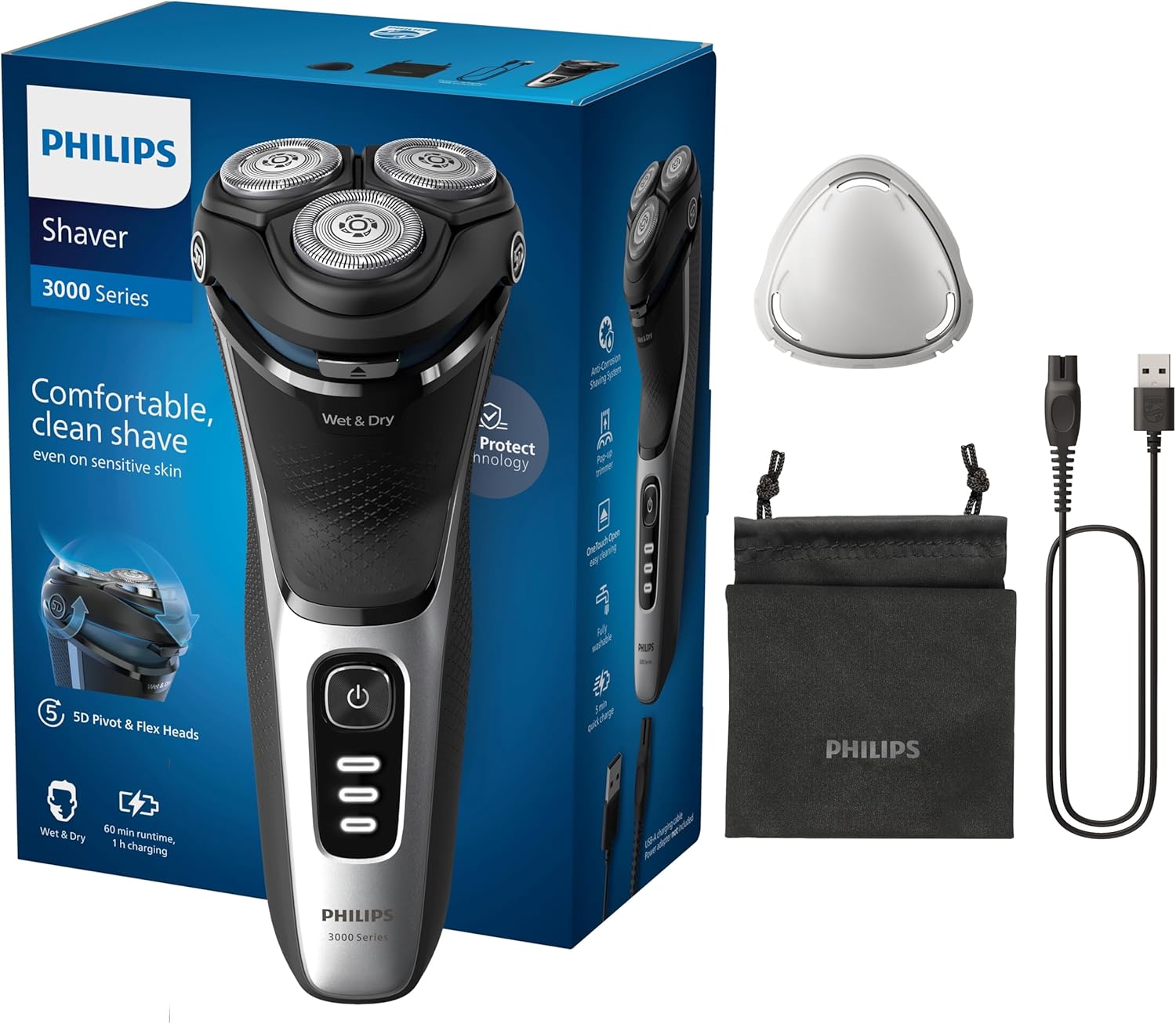 Le Meilleur Rasoir Électrique : Philips Series 3000, Votre Complice Soin !