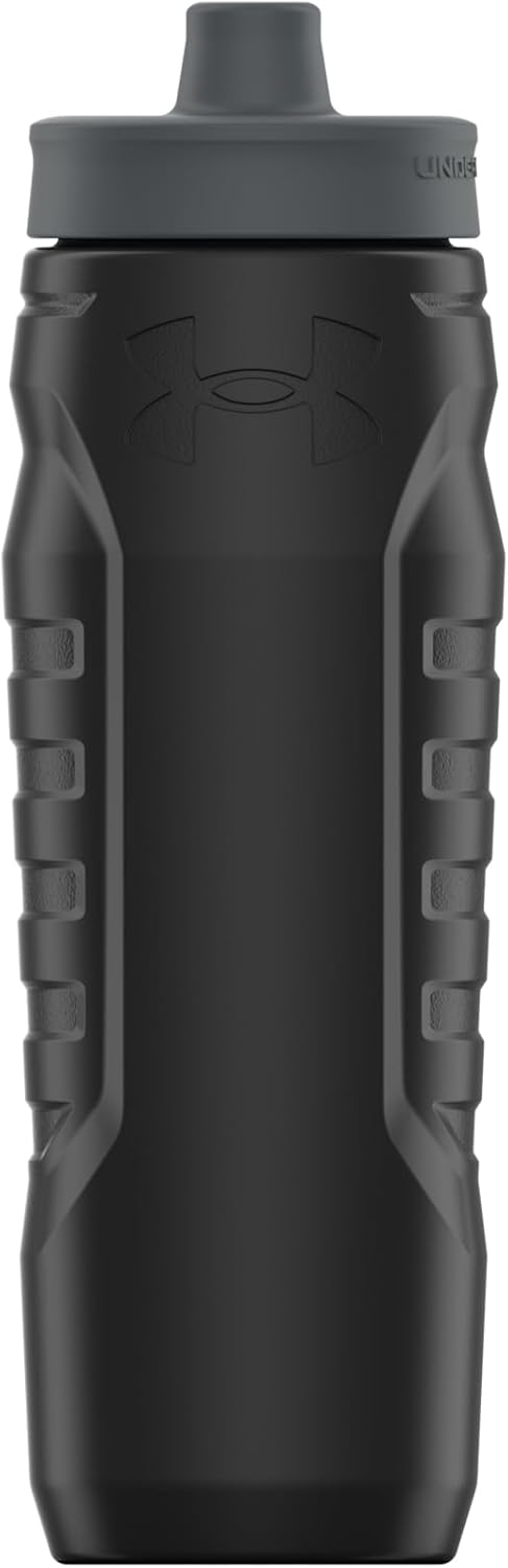 Le meilleur squeeze pour les sportifs : Under Armour noir et gris à la rescousse!