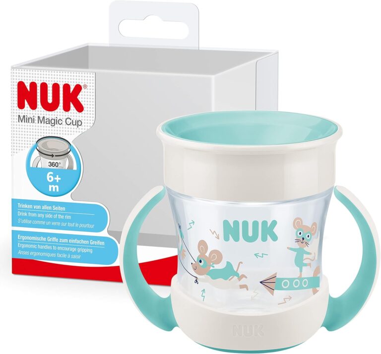 Le NUK Mini Magic Cup : La Tasse Antifuite Parfaite Pour Bébé !