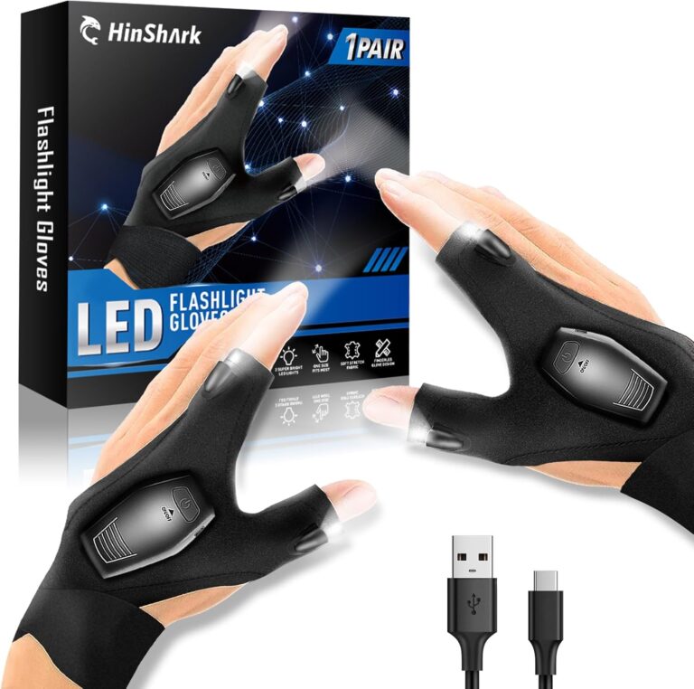 Les Gants LED Hinshark : Le Cadeau Parfait pour Pêcheurs et Papas !