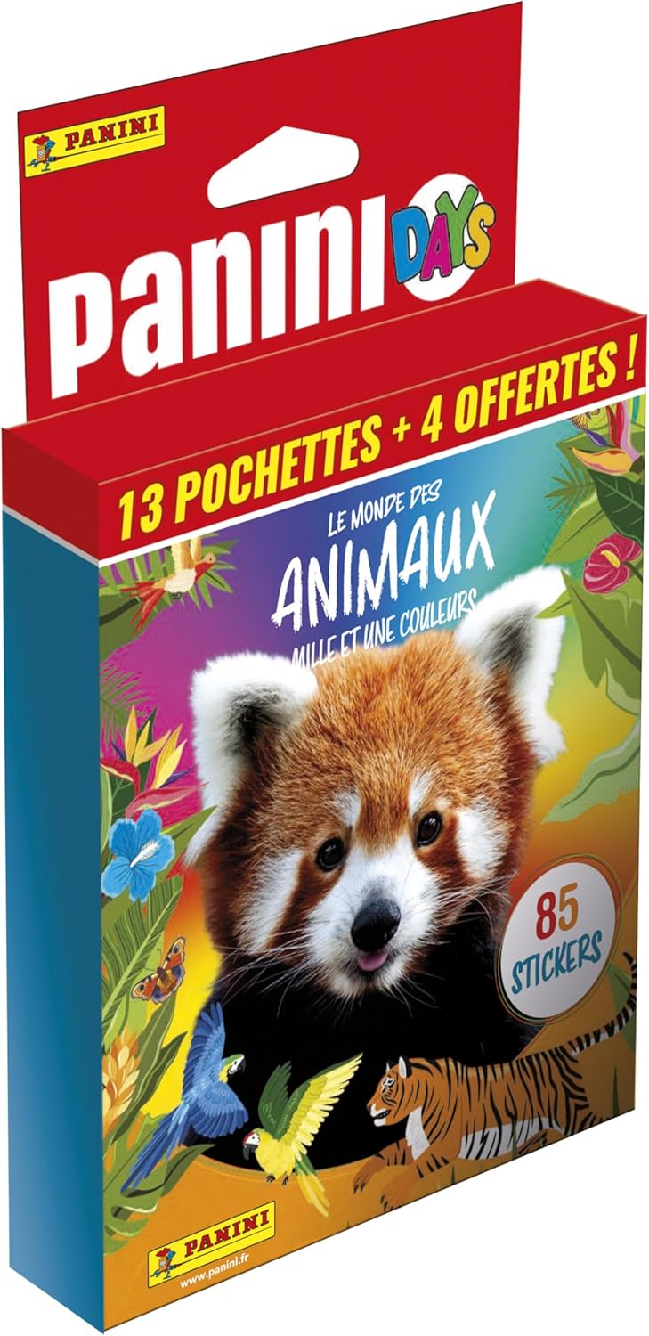Les Meilleures Cartes Panini Animaux 2025 : 13 Pochettes + 4 Offertes à Ne Pas Manquer!