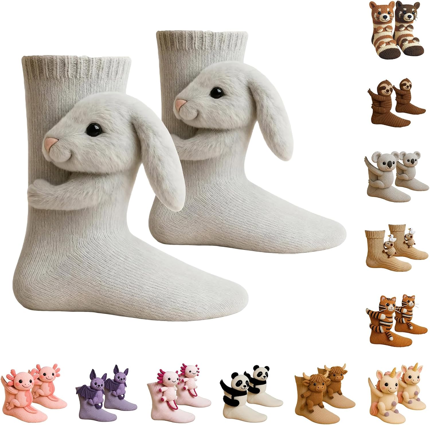 Les Meilleures Chaussettes Animales 3D : Confort et Fun pour Cet Hiver !