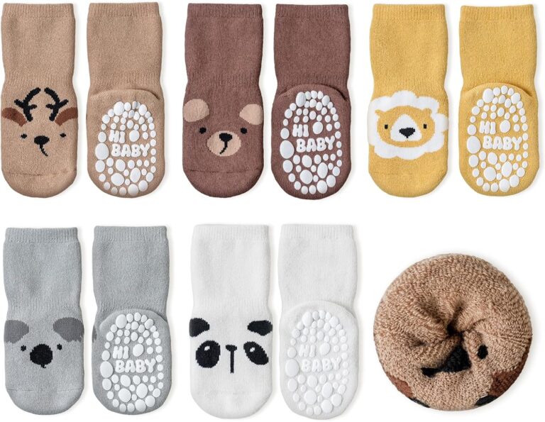 Les Meilleures Chaussettes de Bébé : Style, Confort et Sécurité Antidérapante!