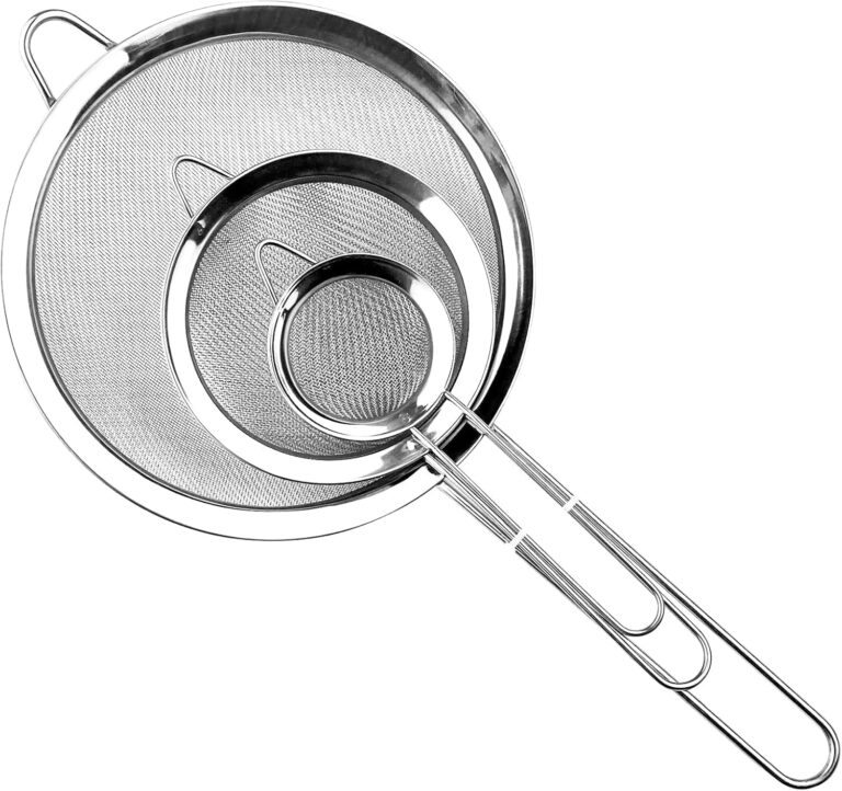 Les Meilleures Passoires Inox : 3 Pièces Pour Égoutter Comme un Chef!
