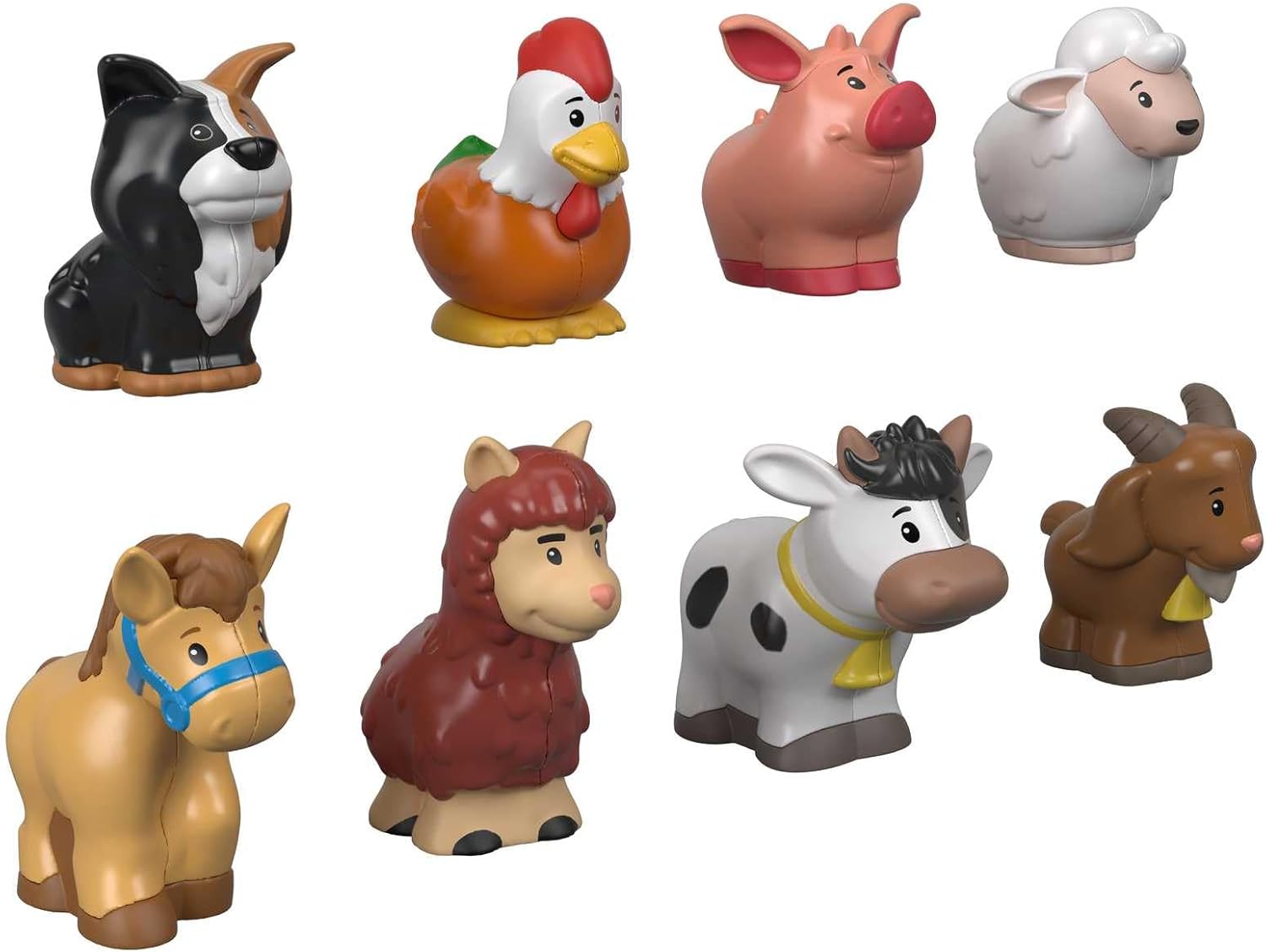 Les Meilleurs Animaux de Ferme : 8 Figurines Indispensables pour Vos Tout-Petits!