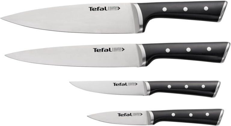 Les Meilleurs Couteaux de Cuisine : Découvrez le Tefal Ice Force en 4 Pièces!