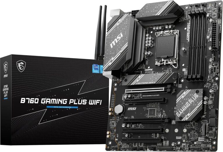 MSI B760 GAMING PLUS WIFI : La Carte Mère Ultime pour les Gamers Intel !