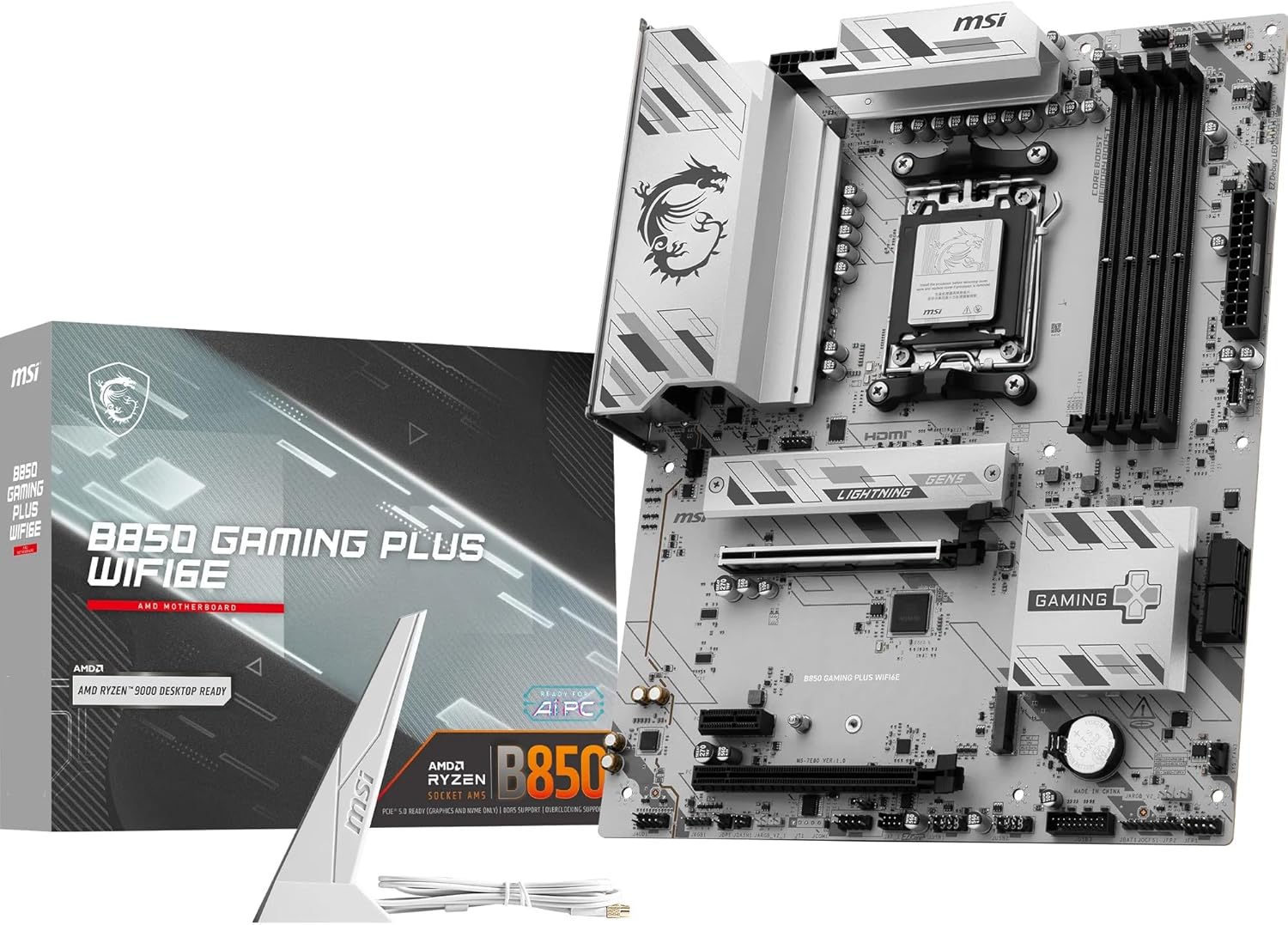 MSI B850 Gaming Plus WIFI6E : La Carte Mère Ultime pour Boostez Votre PC !