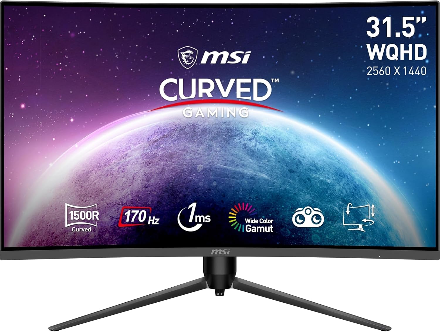 MSI G32CQ5P : L'écran gaming incurvé qui déchire tout en 31,5 pouces !