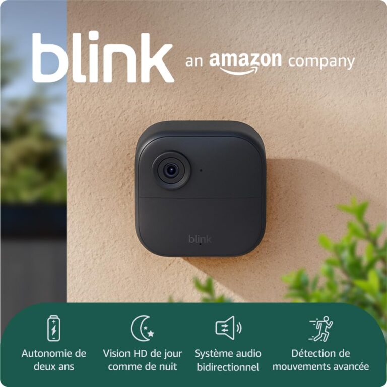 Sécurisez Tout en Un : Le Meilleur Système de Caméras Blink Outdoor 4 à Connexion Sans Fil!