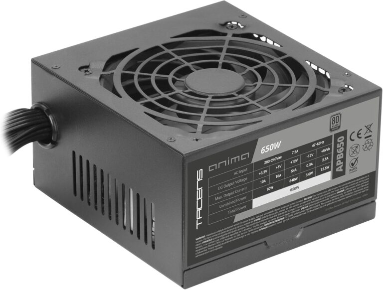 Tacens Anima APB650 : L'alimentation 650W silencieuse qui déchire !