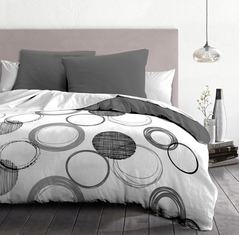 Transformez Votre Lit : La Parure de Couette Audace en Gris qui Déchire !